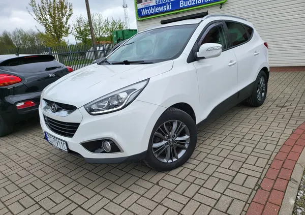 hyundai ix35 Hyundai ix35 cena 44900 przebieg: 222800, rok produkcji 2014 z Trzcińsko-Zdrój